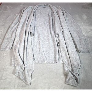 Barefoot Dreams Cozychic Lite Cardigan Womens Size S/M Baby Blue Open Front Soft